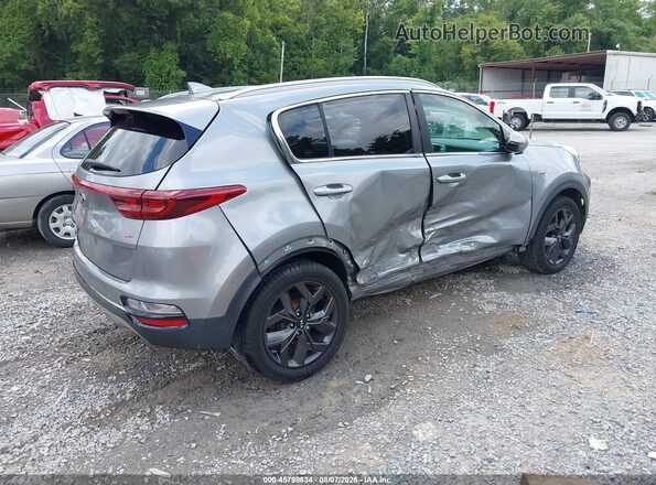 KNDP6CAC5L7748147 2020 KIA SPORTAGE Gray Задня права чверть