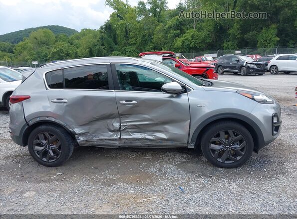 KNDP6CAC5L7748147 2020 KIA SPORTAGE Gray Вид задньої частини салону