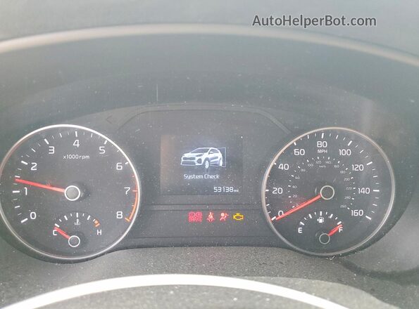 KNDP6CAC5M7878480 2021 KIA SPORTAGE Silver Instrument cluster view