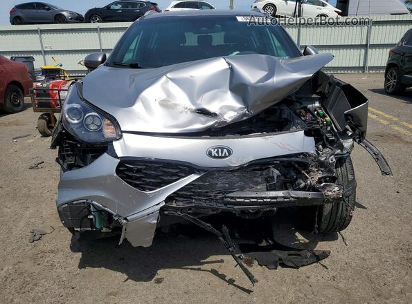 KNDP6CAC5M7878480 2021 KIA SPORTAGE Silver Front view