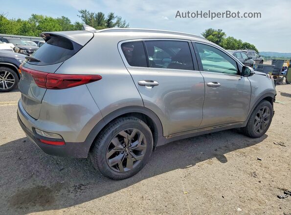 KNDP6CAC5M7878480 2021 KIA SPORTAGE Silver Rear right