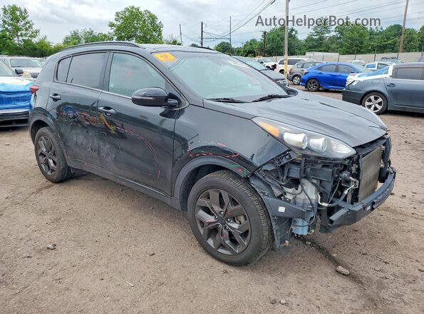 KNDP6CAC5N7975907 2022 KIA SPORTAGE Черный Передняя правая четверть
