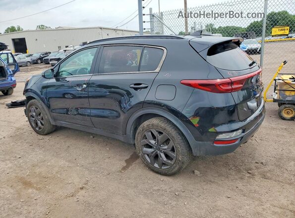 KNDP6CAC5N7975907 2022 KIA SPORTAGE Черный Задняя левая четверть