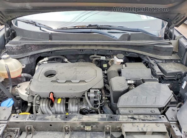 KNDP6CAC5N7975907 2022 KIA SPORTAGE Черный Вид подкапотного пространства