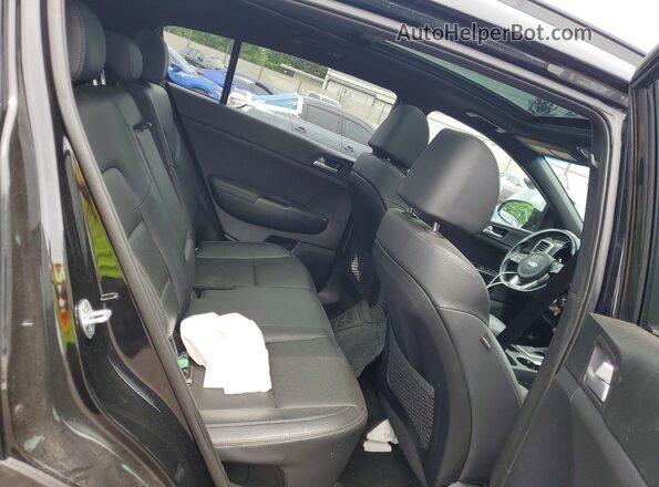 KNDP6CAC5N7975907 2022 KIA SPORTAGE Черный Вид задней части салона