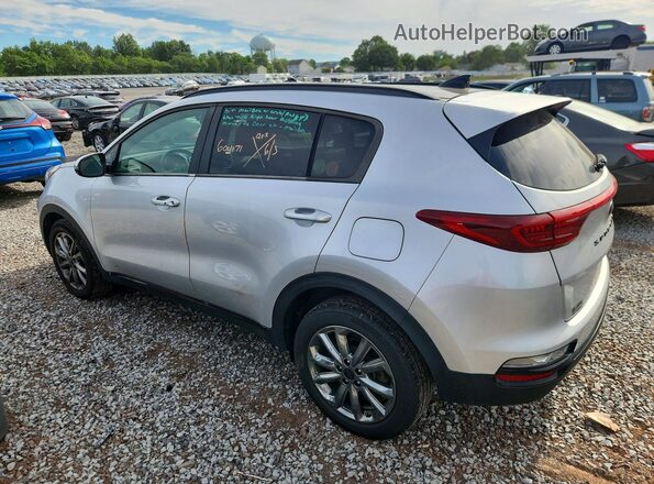KNDP6CAC9M7860399 2021 KIA SPORTAGE Silver უკანა მარცხენა