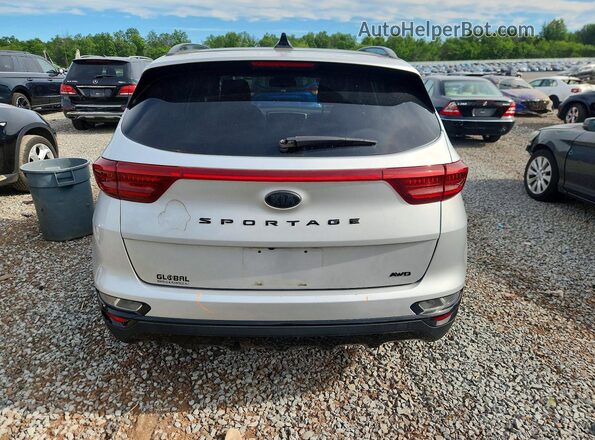 KNDP6CAC9M7860399 2021 KIA SPORTAGE Silver უკანა ხედი
