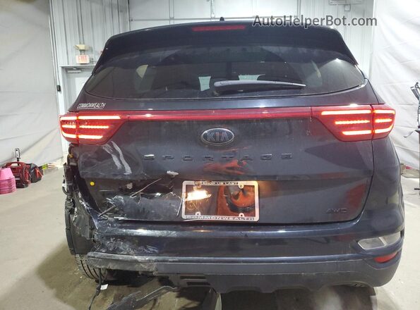 KNDP6CAC9M7916082 2021 KIA SPORTAGE Black უკანა ხედი