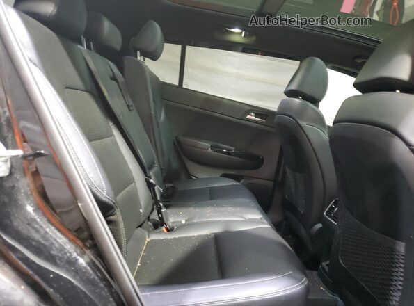 KNDP6CAC9M7916082 2021 KIA SPORTAGE Black უკანა სალონის ხედი