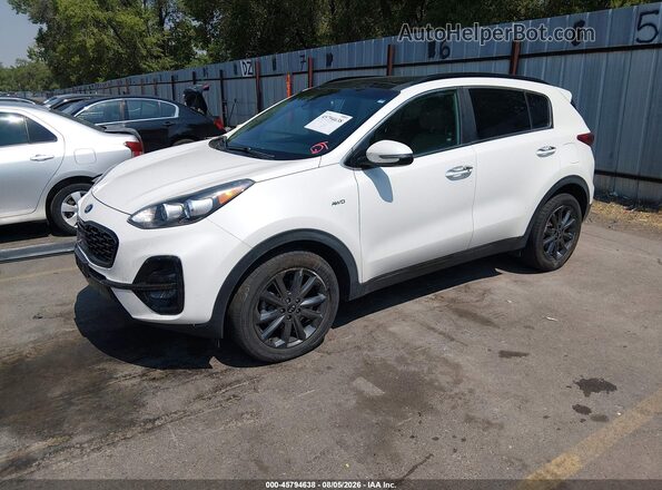 KNDP6CACXL7751710 2020 KIA SPORTAGE White Передня ліва чверть
