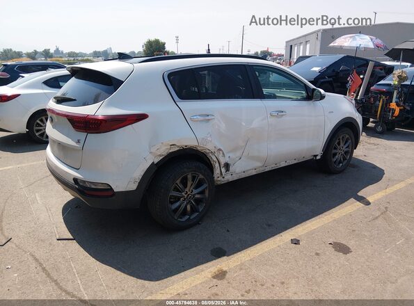 KNDP6CACXL7751710 2020 KIA SPORTAGE White Задня права чверть