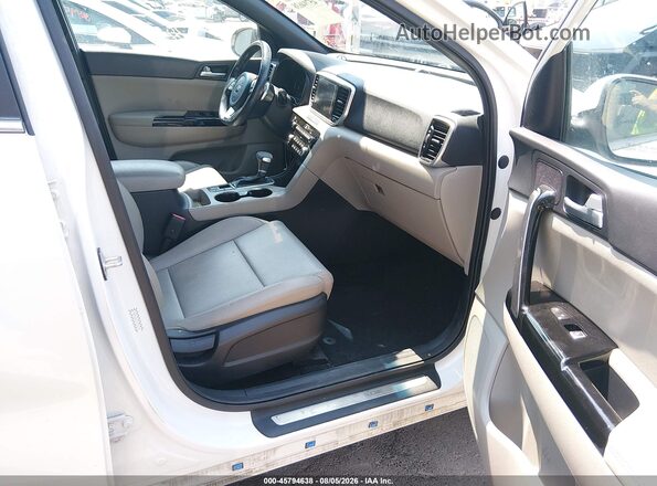 KNDP6CACXL7751710 2020 KIA SPORTAGE White Вид салону спереду