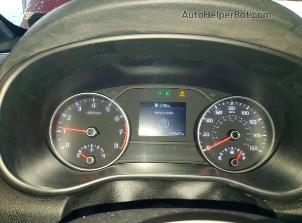 KNDP6CACXM7853395 2021 KIA SPORTAGE Red Vista del cuadro de instrumentos