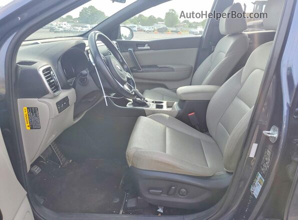 KNDP6CACXN7999247 2022 KIA SPORTAGE Blue Front interior view