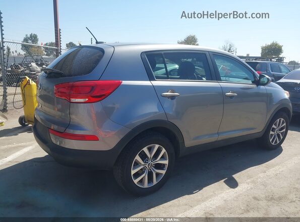 KNDPB3AC0G7839313 2016 KIA SPORTAGE Gray Trasero derecho