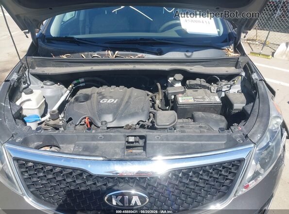 KNDPB3AC0G7839313 2016 KIA SPORTAGE Gray Vista trasera
