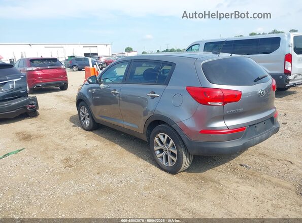 KNDPB3AC1G7819670 2016 KIA SPORTAGE Gray Rear left