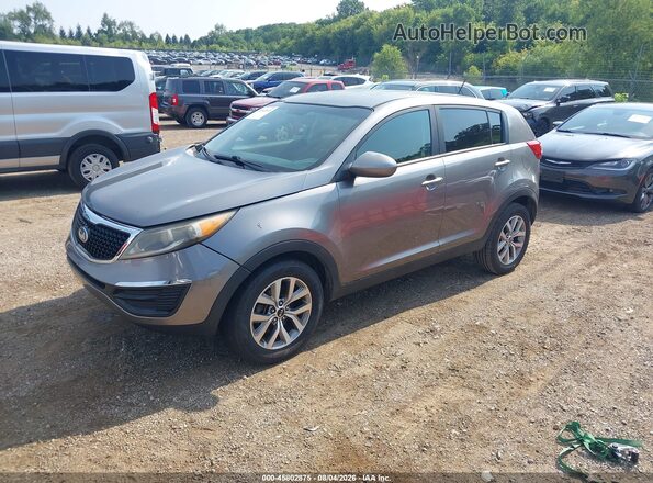 KNDPB3AC1G7819670 2016 KIA SPORTAGE Gray Front left