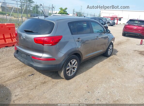 KNDPB3AC1G7819670 2016 KIA SPORTAGE Gray Rear right