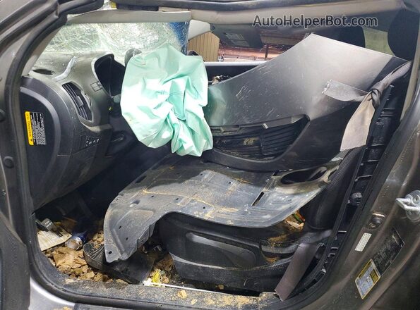 KNDPB3AC1G7832502 2016 KIA SPORTAGE Gray წინა სალონის ხედი