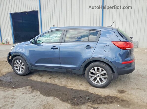 KNDPB3AC1G7846710 2016 KIA SPORTAGE Blue Հետևի ձախ