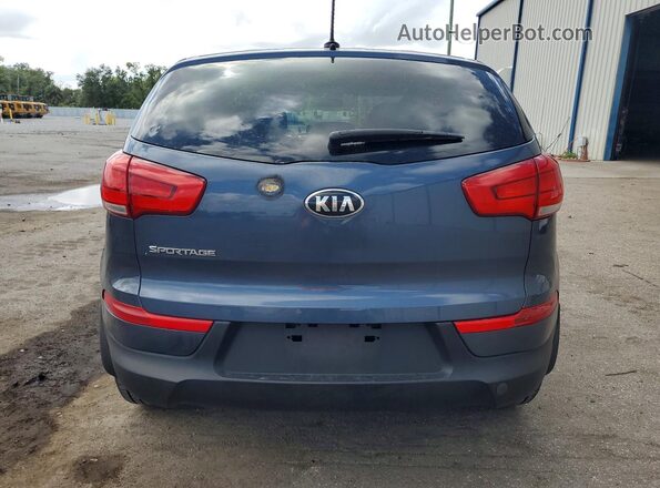 KNDPB3AC1G7846710 2016 KIA SPORTAGE Blue Հետևի տեսք
