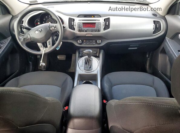 KNDPB3AC1G7855634 2016 KIA SPORTAGE White Առջևի վահանակի տեսք