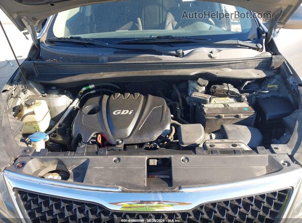 KNDPB3AC5G7837752 2016 KIA SPORTAGE Gray Вид ззаду