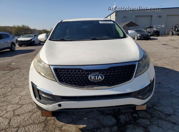 KNDPB3AC5G7845124 2016 KIA SPORTAGE Белый Вид спереди