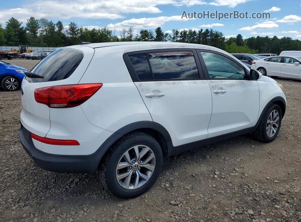 KNDPB3AC6G7810186 2016 KIA SPORTAGE White Rear right