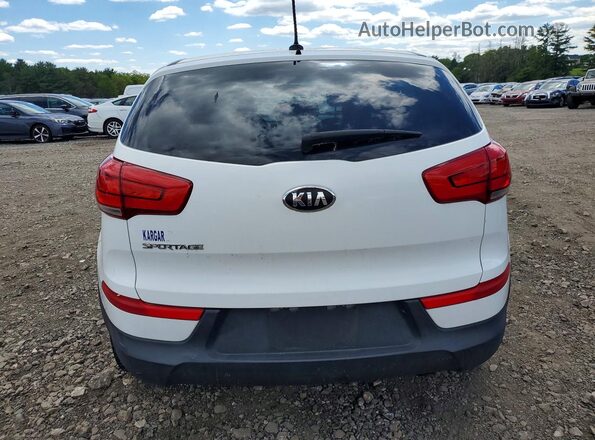 KNDPB3AC6G7810186 2016 KIA SPORTAGE White Rear view