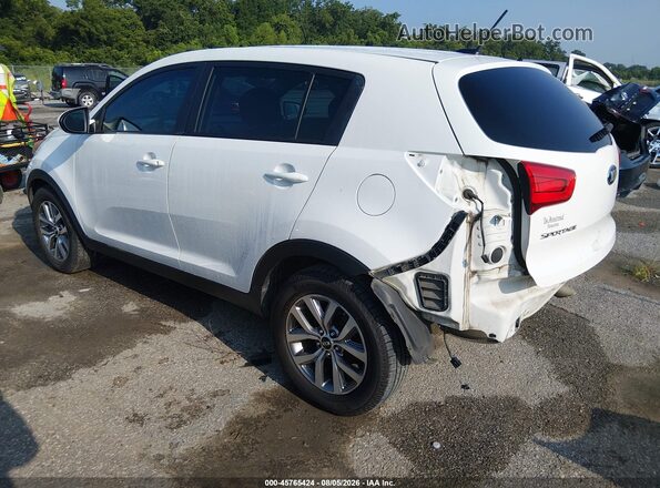 KNDPB3AC6G7859064 2016 KIA SPORTAGE White Rear left