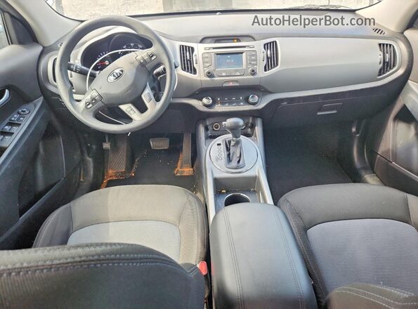 KNDPB3AC7G7809998 2016 KIA SPORTAGE Blue Widok deski rozdzielczej