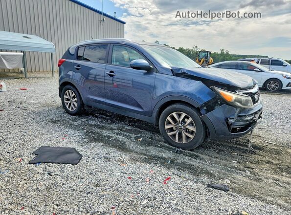 KNDPB3AC7G7809998 2016 KIA SPORTAGE Blue Przód prawy