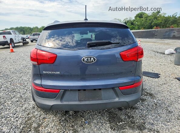 KNDPB3AC7G7809998 2016 KIA SPORTAGE Blue Widok z tyłu