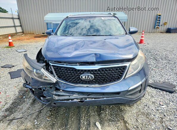 KNDPB3AC7G7809998 2016 KIA SPORTAGE Blue Widok z przodu