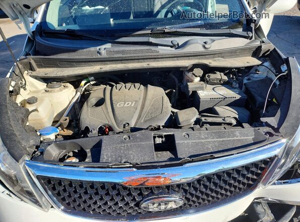 KNDPB3AC8G7809069 2016 KIA SPORTAGE Белый Вид подкапотного пространства