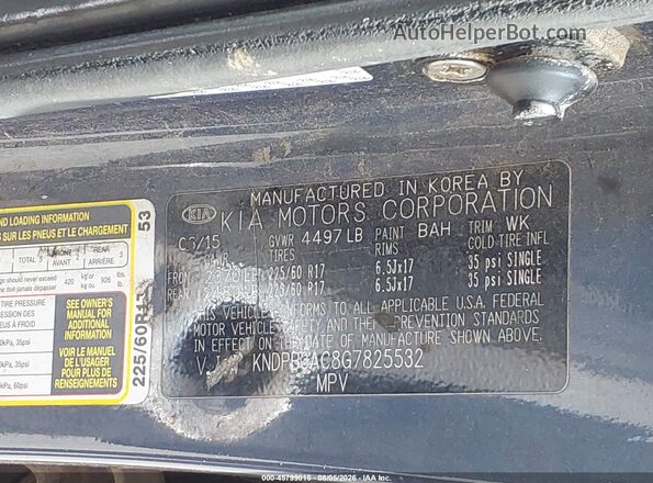 KNDPB3AC8G7825532 2016 KIA SPORTAGE Blue Engine compartment view