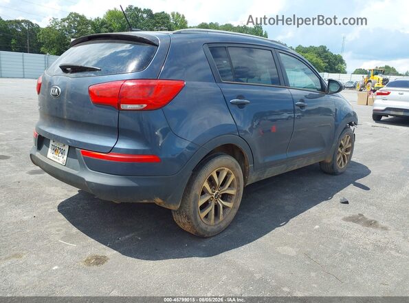 KNDPB3AC8G7825532 2016 KIA SPORTAGE Blue Rear right