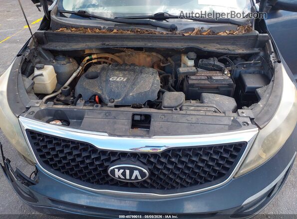 KNDPB3AC8G7825532 2016 KIA SPORTAGE Blue Rear view