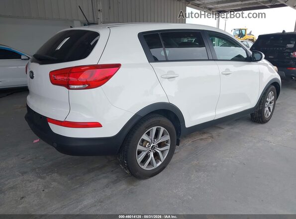 KNDPB3AC9G7810179 2016 KIA SPORTAGE White უკანა მარჯვენა
