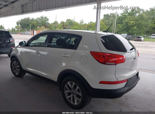 KNDPB3AC9G7810179 2016 KIA SPORTAGE White უკანა მარცხენა