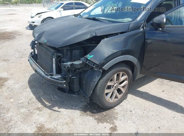 KNDPB3AC9G7825555 2016 KIA SPORTAGE Black Front view