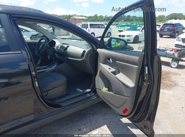 KNDPB3AC9G7825555 2016 KIA SPORTAGE Black Front interior view