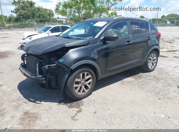 KNDPB3AC9G7825555 2016 KIA SPORTAGE Black Front left