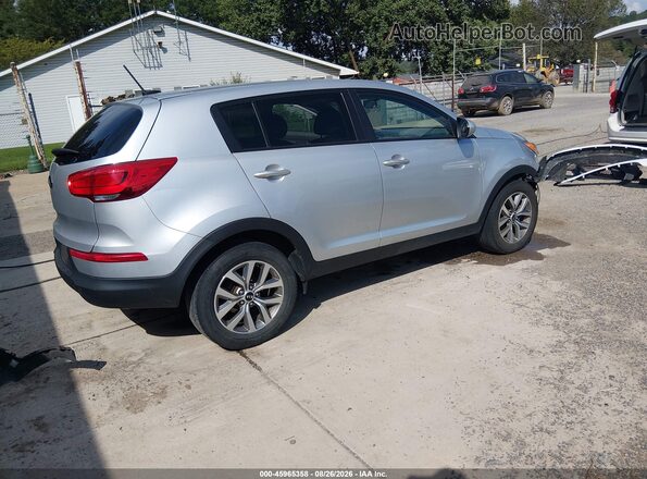 KNDPB3ACXG7844616 2016 KIA SPORTAGE Silver Trasero derecho