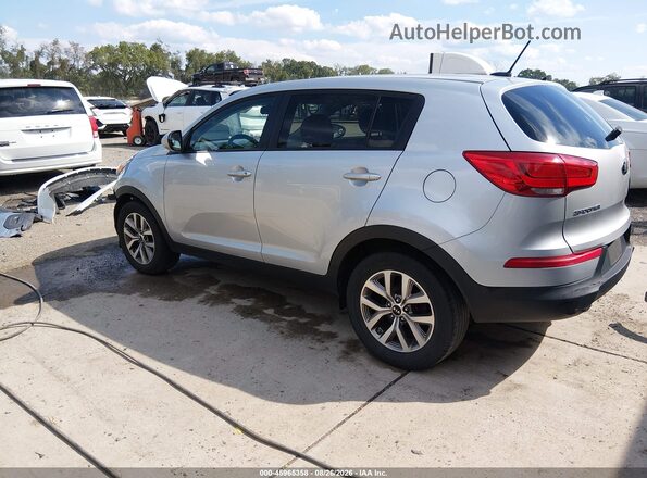 KNDPB3ACXG7844616 2016 KIA SPORTAGE Silver Trasero izquierdo