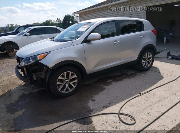 KNDPB3ACXG7844616 2016 KIA SPORTAGE Silver Vista tres cuartos delantera izquierda