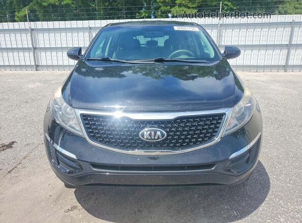 KNDPB3ACXG7869497 2016 KIA SPORTAGE Black Widok z przodu