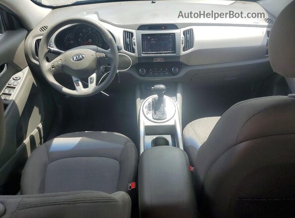 KNDPB3ACXG7869497 2016 KIA SPORTAGE Black Widok deski rozdzielczej